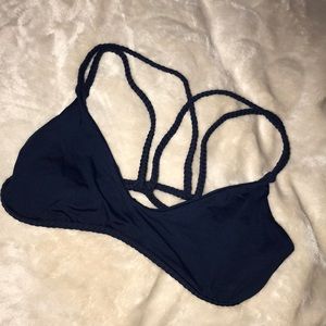 Frankie’s Bikinis Navy Top